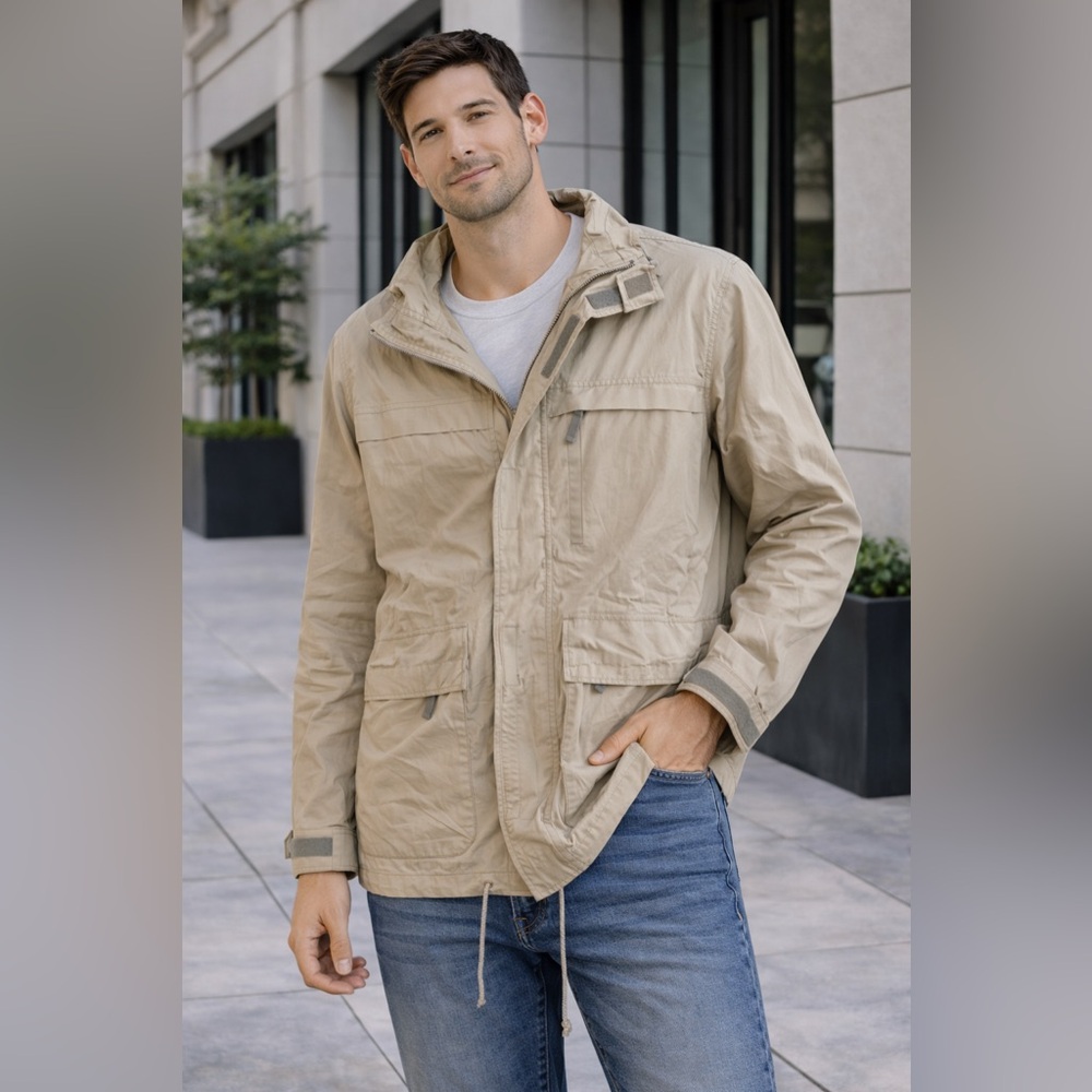 Paul Smith Light Tan Military Jacket. B49